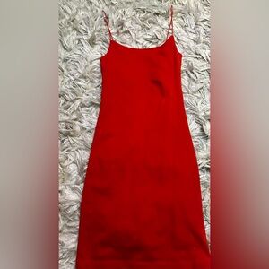 Zara Vibrant Red Mini Dress